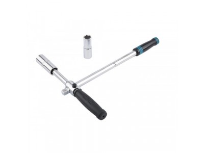 Ключ-крест баллонный, складной с изменяющимся рычагом,17mm, 19mm, 21mm, 23mm, CrV, хромир.//Gross от GROSS Ключ-крест баллонный, складной с изменяющимся рычагом,17mm, 19mm, 21mm, 23mm, CrV, хромир.//Gross