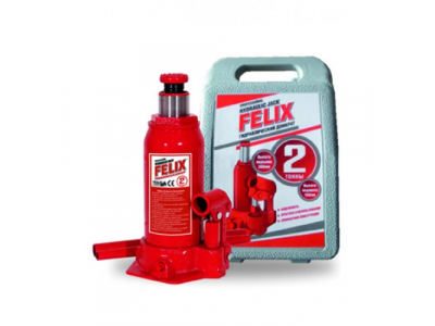 Домкрат гидравлический бутылочный FELIX (2 т)