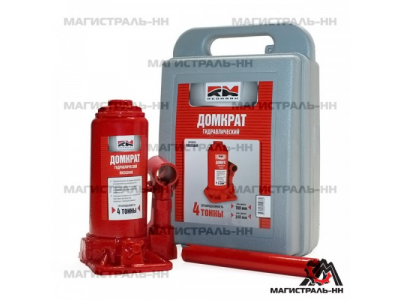 Домкрат гидравлический 4т.(высота мин/макс 180/340мм) (в кейсе) "RedMark" от REDMARK Домкрат гидравлический 4т.(высота мин/макс 180/340мм) (в кейсе) "RedMark"