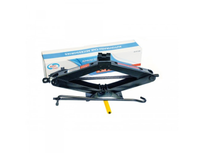 Домкрат ромбический 2,0 т высота подъема 442 мм черный от AUTOVIRAZH Домкрат ромбический 2,0 т высота подъема 442 мм черный