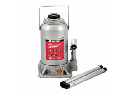 Домкрат гидравлический бутылочный, 20 т, h подъема 244-449 мм Matrix от MATRIX Домкрат гидравлический бутылочный, 20 т, h подъема 244-449 мм Matrix