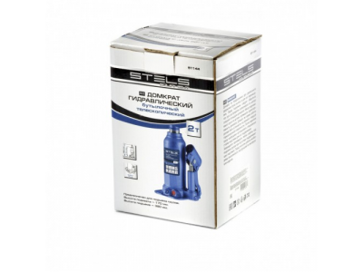 Домкрат гидравлический бутылочный телескопический, 2 т, подъем 170-380 мм Stels от STELS Домкрат гидравлический бутылочный телескопический, 2 т, подъем 170-380 мм Stels