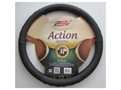 Оплeтка на руль "PSV" ACTION Fiber (Черный) M от PSV Оплeтка на руль "PSV" ACTION Fiber (Черный) M