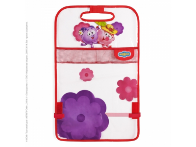 Экран защитный на спинку сиденья Смешарики (розовый) Нюша от Смешарики Экран защитный на спинку сиденья Смешарики (розовый) Нюша