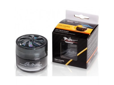 Ароматизатор воздуха на панель приборов AIRLINE гелевый Галактика пина-колада