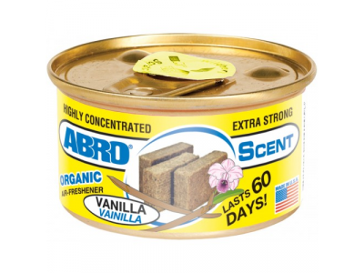 Освежитель воздуха "Органик" (Ваниль), 42 г от ABRO Освежитель воздуха "Органик" (Ваниль), 42 г