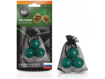 Ароматизатор Шарики в мешочке хвойный лес от Airline Ароматизатор Шарики в мешочке хвойный лес