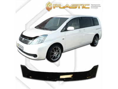 Дефлектор капота (Classic черный) Toyota Isis 2004–н.в. от CA Plastic Дефлектор капота (Classic черный) Toyota Isis 2004–н.в.