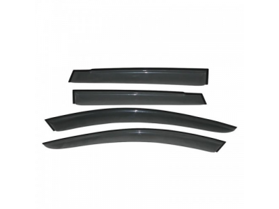 Комплект накладных дефлекторов SUBARU OUTBACK V 2009 ШИРОКИЙ "SVS" от SVS Комплект накладных дефлекторов SUBARU OUTBACK V 2009 ШИРОКИЙ "SVS"