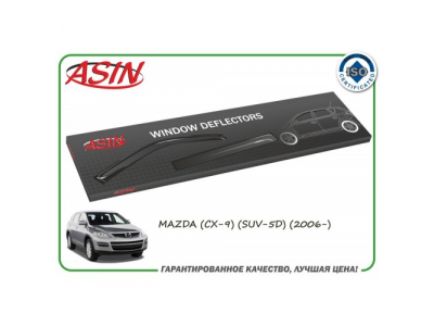 Дефлекторы окон (к-т 4шт.) (MAZDA CX-9 SUV 2006-)/ASIN.DK2486 ASIN