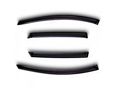 Дефлекторы окон 4 door BMW X6 2008-2014, NLD.SBMWX60832