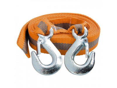 Трос буксировочный 5 тонн, 2 крюка, пакет // STELS Россия