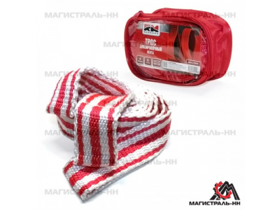 Трос буксировочный лента (4 м 6 т.) петля/петля "RedMark"