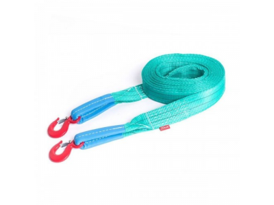 Усиленный буксировочный ремень 12/15 т 5 м Крюк/Крюк, Tplus