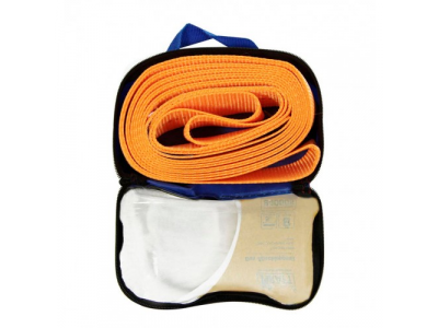 Трос буксировочный 8 тонн полиэст. от KRAFT Трос буксировочный 8 тонн полиэст.