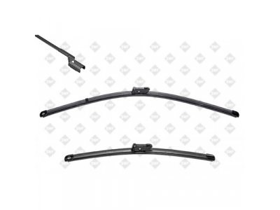 Щетки стеклоочистителя SWF VISIOFLEX,передняя,2 шт., 61610038893, 600mm/24", бескаркасная