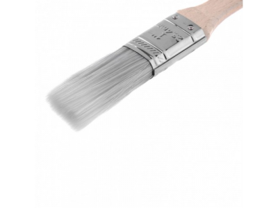 Кисть плоская Platinum 1, искусственная щетина, деревянная ручка Mtx