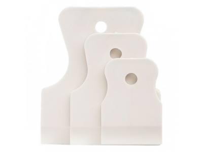 Набор шпателей 40-60-80 мм, белая резина, 3 шт,Россия Сибртех от СИБРТЕХ Набор шпателей 40-60-80 мм, белая резина, 3 шт,Россия Сибртех