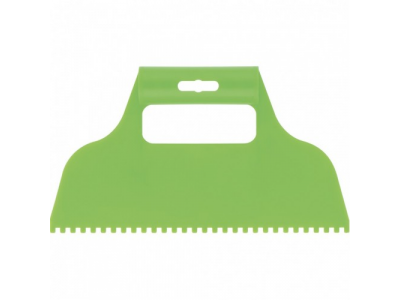 Шпатель для клея, пластмассовый, зубчатый 4 х 4 мм Сибртех от СИБРТЕХ Шпатель для клея, пластмассовый, зубчатый 4 х 4 мм Сибртех