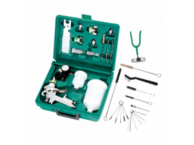 Краскопульт с набором аксессуаров, 16 пр. Jonnesway от JONNESWAY Краскопульт с набором аксессуаров, 16 пр. Jonnesway