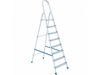 Стремянка, 8 ступеней, алюминиевая // СИБРТЕХ // Pоссия