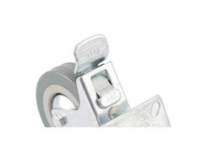 Колесо поворотное с тормозом d-100 мм., крепление платформенное СИБРТЕХ от СИБРТЕХ Колесо поворотное с тормозом d-100 мм., крепление платформенное СИБРТЕХ