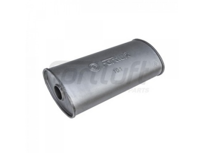 Fortluft Универсальный глушитель 210x125x450 труба 50 101AL