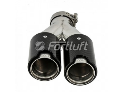 Fortluft Карбоновая насадка BMW M-style 80x2 мм MT332L от Fortluft Fortluft Карбоновая насадка BMW M-style 80x2 мм MT332L