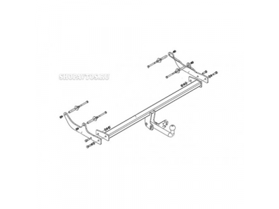 Фаркоп на Renault Fluence седан 2009г.-по н.в.