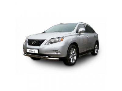 Защита переднего бампера Arbori d76+d57 двойная LEXUS RX-350 2009-2012 от ARBORI Защита переднего бампера Arbori d76+d57 двойная LEXUS RX-350 2009-2012