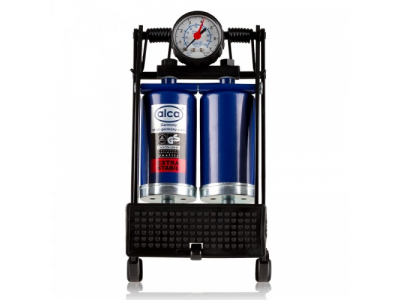 Насос ножной (двойной) с манометром от ALCA Насос ножной (двойной) с манометром