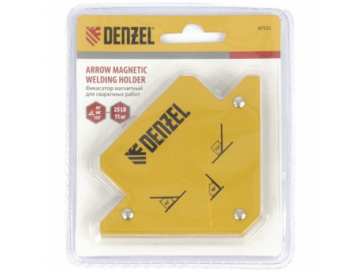 Фиксатор магнитный для сварочных работ, усилие 25 Lb Denzel от DENZEL Фиксатор магнитный для сварочных работ, усилие 25 Lb Denzel