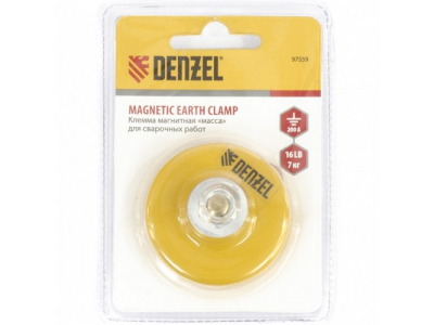 Клемма магнитная "масса" для сварочных работ Denzel от DENZEL Клемма магнитная "масса" для сварочных работ Denzel