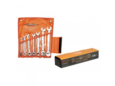 Набор ключей комбинированных трещёточных 7 предметов, сумка AIRLINE от Airline Набор ключей комбинированных трещёточных 7 предметов, сумка AIRLINE