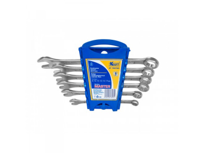Ключ комбинированный Master набор 6 шт: 8,10,12,13,14,17 мм от KRAFT Ключ комбинированный Master набор 6 шт: 8,10,12,13,14,17 мм