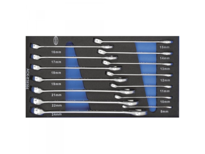 Набор ключей комбинированных 8-24мм 14пр. EVA от LICOTA Набор ключей комбинированных 8-24мм 14пр. EVA