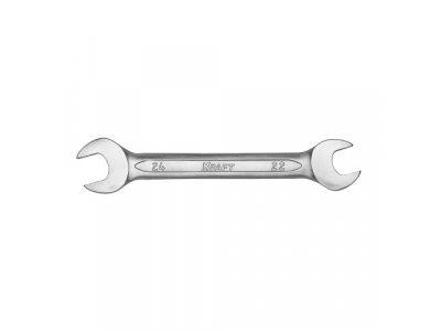 Ключ рожковый 22*24мм (Cr-V; хол. штамп, холдер) от KRAFT Ключ рожковый 22*24мм (Cr-V; хол. штамп, холдер)