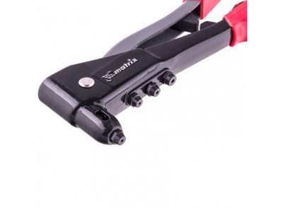 Заклепочник литой, 260 мм, заклепки 2,4-3,2-4,0-4,8 мм Matrix