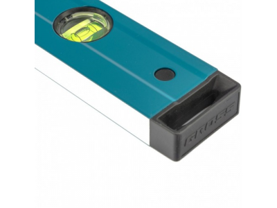 Уровень алюминиевый, 800 мм, 1 рукоятка, фрезеровка, 3 глазка, Prazision Gross