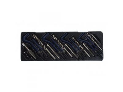 JTC Набор инструментов для восстановления резьбы комбинированный в кейсе JTC