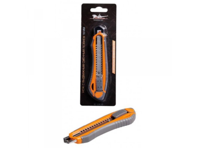 Нож с выдвижным сменным лезвием 18мм AIRLINE