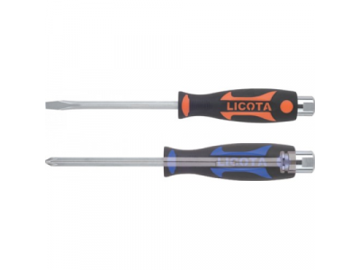 Отвертка усиленная цельнометаллическая SL9.5, 175 мм от LICOTA Отвертка усиленная цельнометаллическая SL9.5, 175 мм
