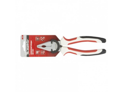 Плоскогубцы WHite Nickel, 200 мм, никелированные, трехкомпонентные рукоятки Matrix от MATRIX Плоскогубцы WHite Nickel, 200 мм, никелированные, трехкомпонентные рукоятки Matrix