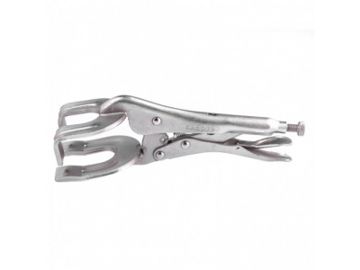 Зажим ручной, двойной, точечная фиксация, 225 мм Сибртех от СИБРТЕХ Зажим ручной, двойной, точечная фиксация, 225 мм Сибртех