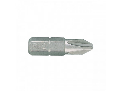 Вставка (бита) торцевая 1/4", Phillips, PH0, L = 25 мм, KING TONY
