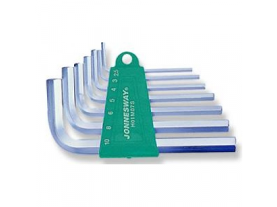 Комплект угловых шестигранников 2,5-10 мм, S2 материал, 7 предметов , H01M07S JONNESWAY от JONNESWAY Комплект угловых шестигранников 2,5-10 мм, S2 материал, 7 предметов , H01M07S JONNESWAY