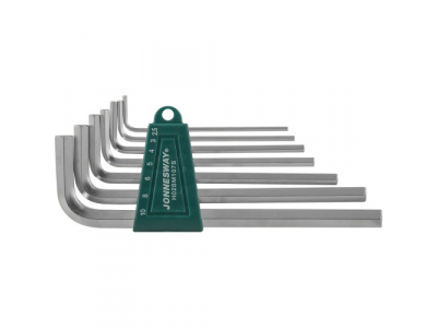 Комплект угловых шестигранников Long 2,5-10 мм, S2 материал, 7 предметов , H02SM107S JONNESWAY от JONNESWAY Комплект угловых шестигранников Long 2,5-10 мм, S2 материал, 7 предметов , H02SM107S JONNESWAY