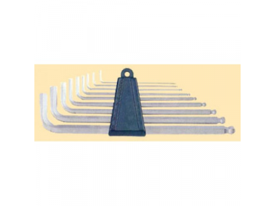 5093XLB Набор шестигранников длинн.Г-образн. качающ. 9пр. от FORCE 5093XLB Набор шестигранников длинн.Г-образн. качающ. 9пр.