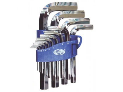 Набор шестигранников угловых 13пр., 2-19мм от LICOTA Набор шестигранников угловых 13пр., 2-19мм