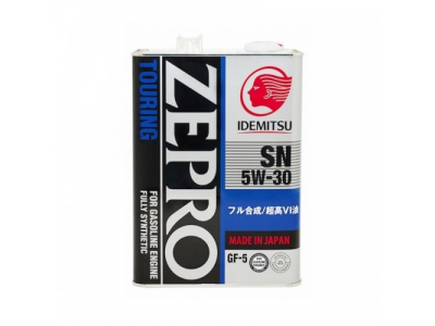 Моторное масло IDEMITSU Zepro Touring 5W-30, 4л